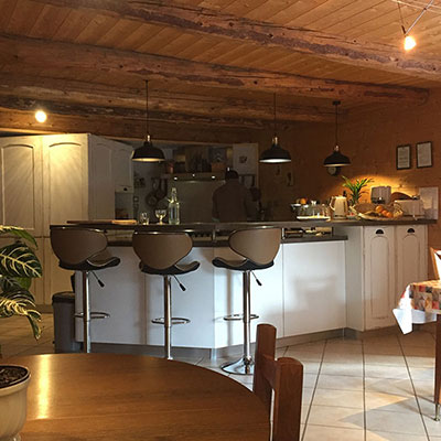 Espace repas Table d'Hôtes