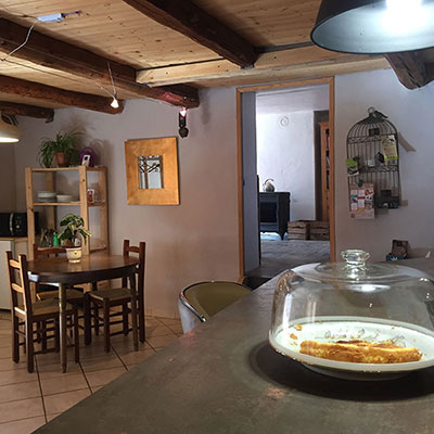 Espace repas Table d'Hôtes